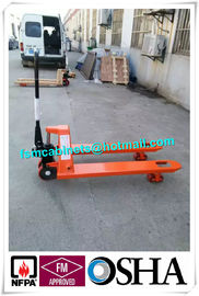 Hydraulic Trolley And Cargo Stacker , Industry Fire Resistant File Cabinet For Oil Drum